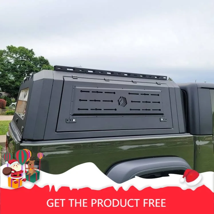 

Легкий алюминиевый пикап-кровать, водонепроницаемый навес для пикапа, топпер для кемпера-грузовика для Колорадо 5 футов из нержавеющей стали