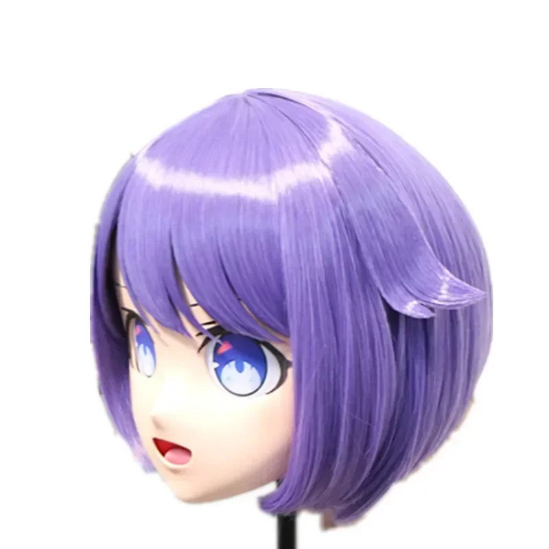 (B93) Customized Lifesize Mask Crossdressing with Backshell Silicone Anime Kigurumi Mask Cosplay