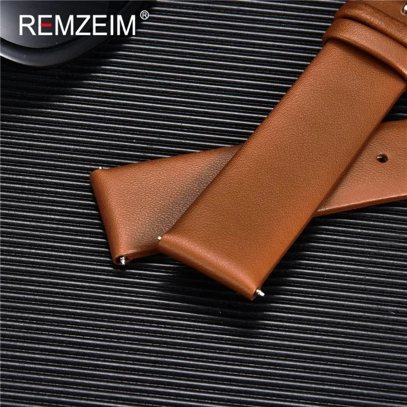 Weiches Lederarmband 12mm 14mm 16mm 18mm 20mm 22mm Armbanduhrenarmband Hochwertige Uhrenarmbänder Armband Gürtelband – Detail 11