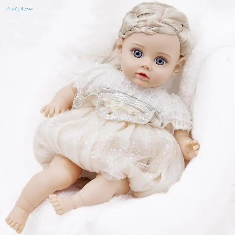 

14inch Newborns Baby Girl in Vinyls Perfect for Parent Child Interaction Child Friendly Realistic Girl