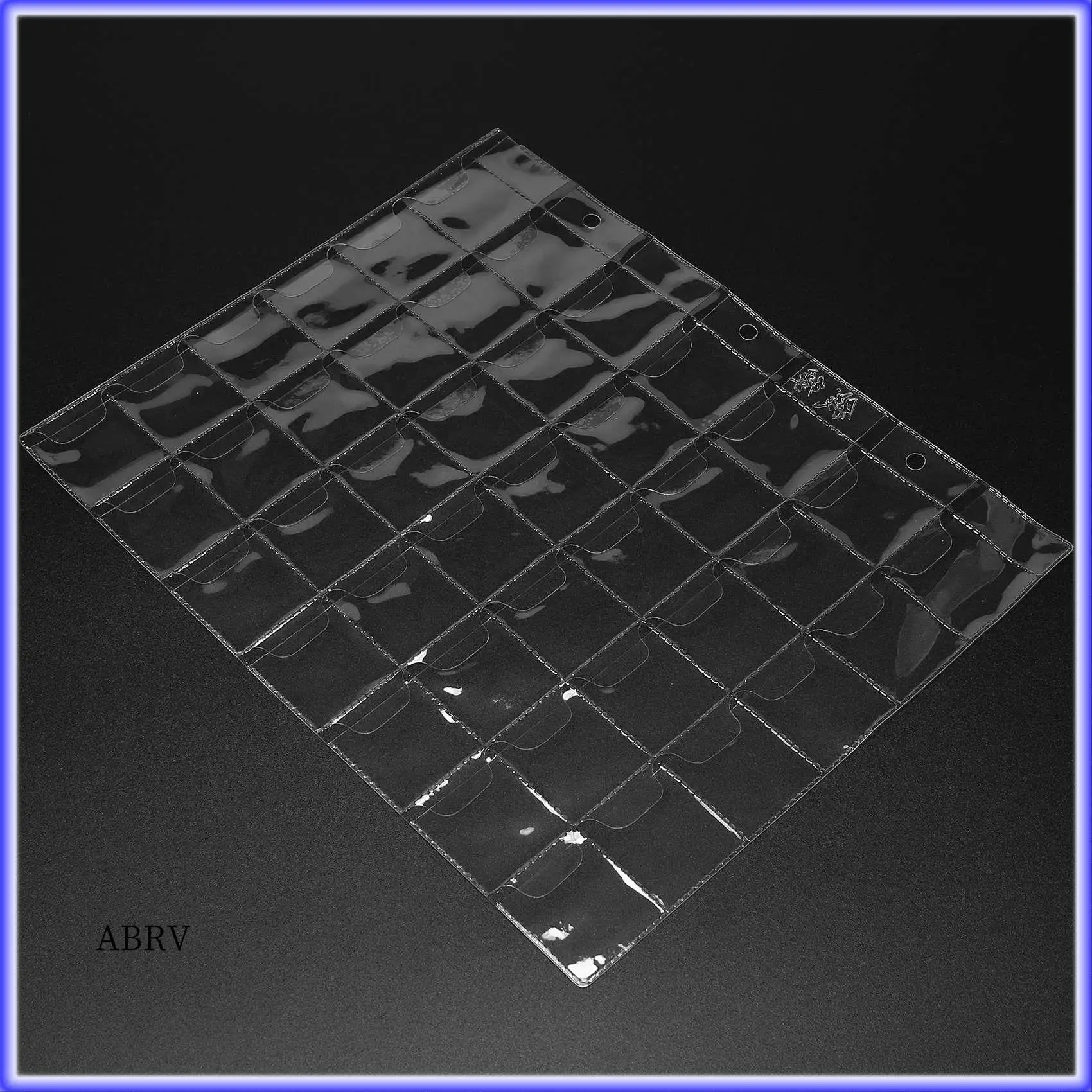 

Highly Recommended-10 PCS 42 Pockets Clear Coin Holders Folder Sheets Storage Cash Money Collection Album Creative PVC Albums Co