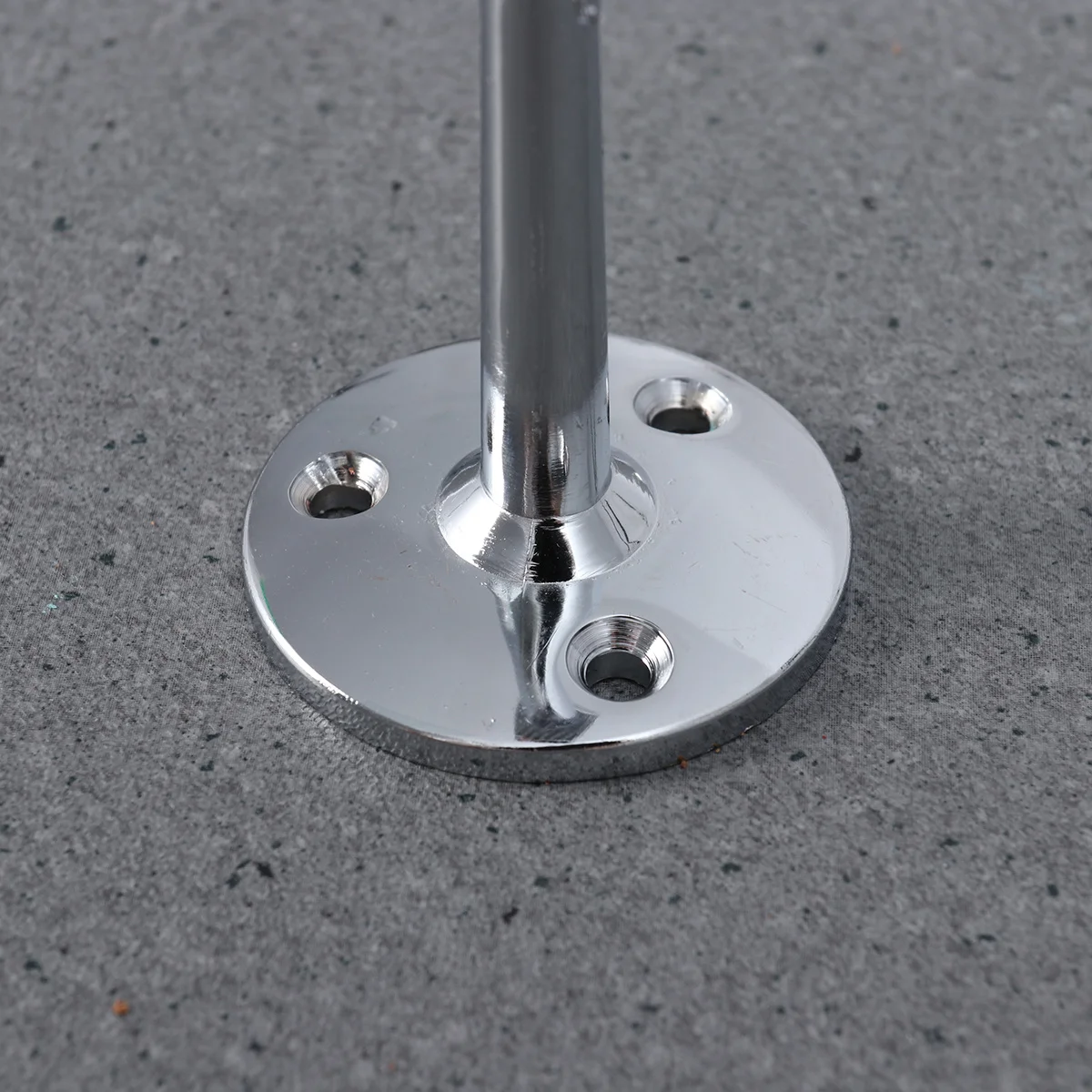 

2pcs 25Mm Heavy Duty Metal Hanging Rod Holder Wardrobe Rail Support Bracket Closet Wall Mount Sturdy Clothes Towel Bar