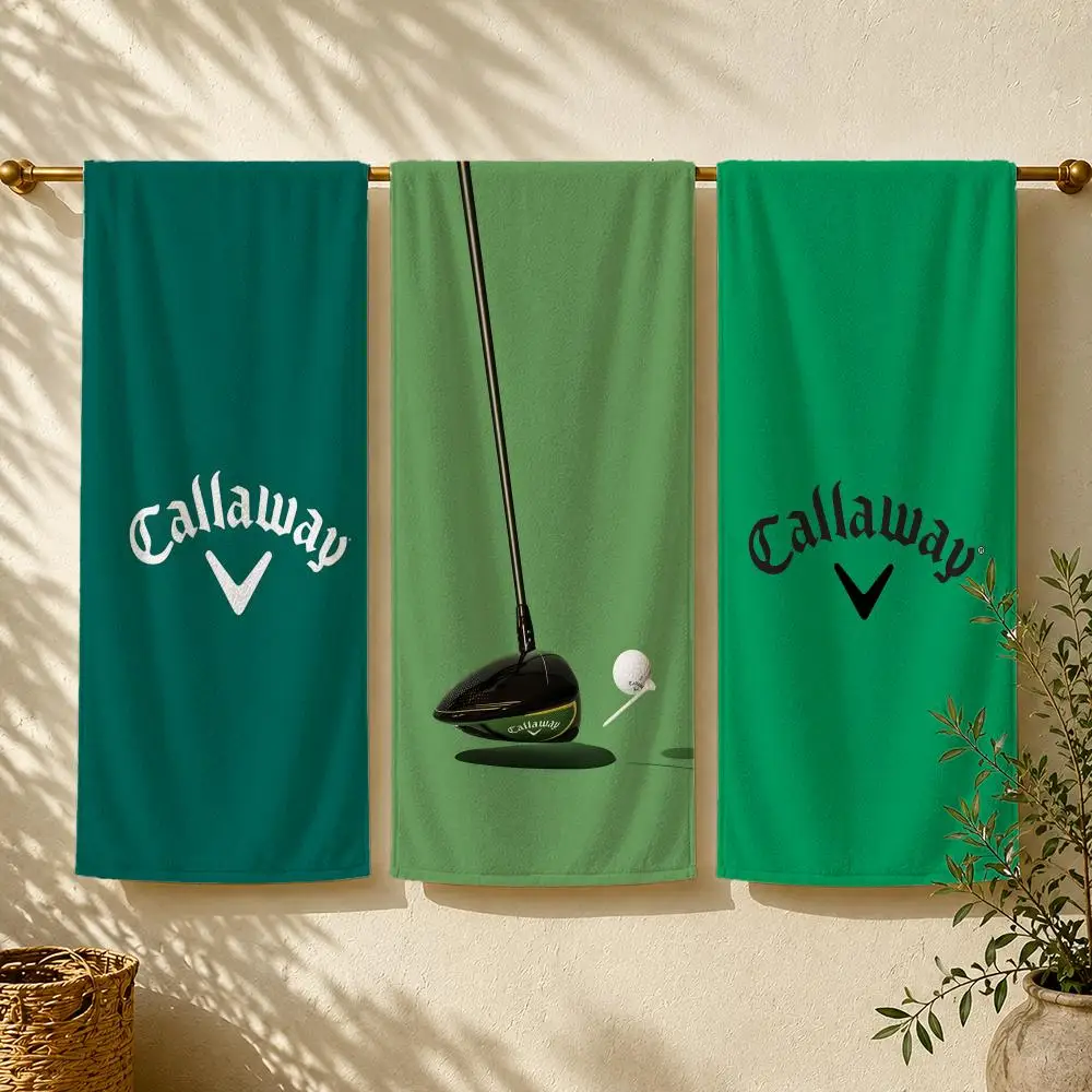 Serviette de golf de marque C-Callaway, serviette de plage, serviette de bain absorbante à séchage rapide pour la natation, la gym, le camping, les activités de plein air