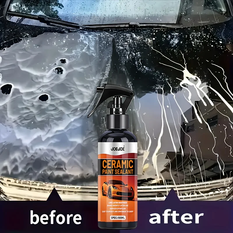 

Спрей с керамическим покрытием автомобильной краски: высококачественная гидрофобная формула, устойчивая к царапинам и износу, для ухода за автомобильной краской.