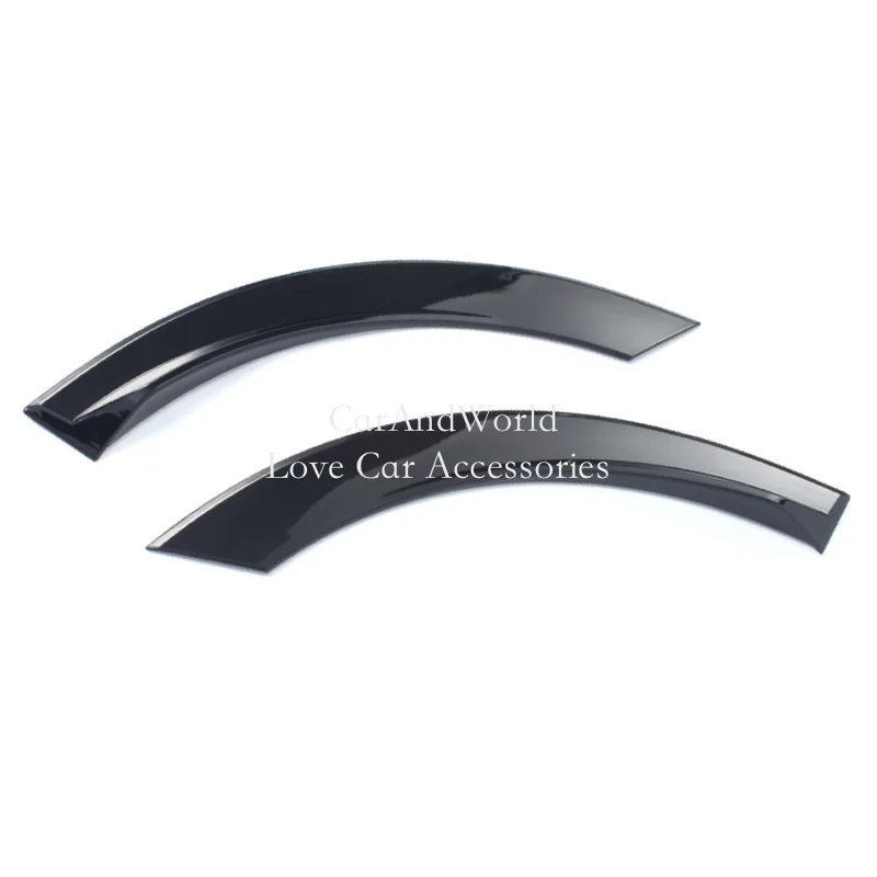 ABS كروم المصد الخلفي للباب عجلة الحاجب حامي شرائط غطاء مقبلات الزخارف اكسسوارات السيارات لهوندا CRV CR-V 6th 2022-2025