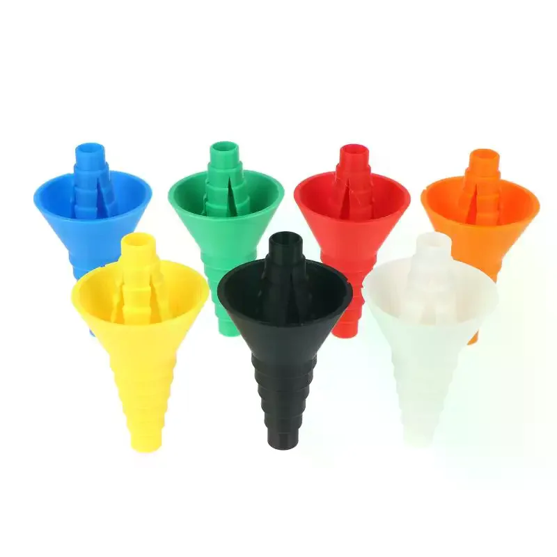 1/2Pcs Universal Filling Funnel Portable Liquid Transfer Bulk Bottles Cans No Waste Emptying Kit Tool