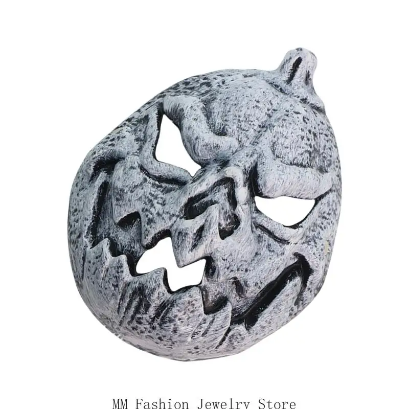 D0UB Halloween Cosplay Maske Kürbismaske Mardi Gras Mask PU Schaummaske Skelettmaske