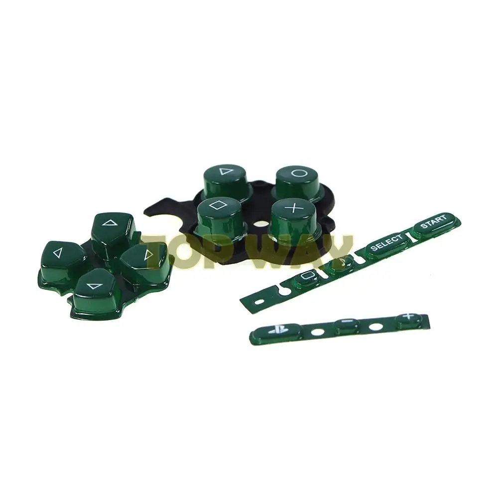 1 مجموعة يسار يمين أزرار مجموعة استبدال لسوني PSP 3000 المنزل بدء D سادة حجم أزرار ل PSP3000 لعبة وحدة