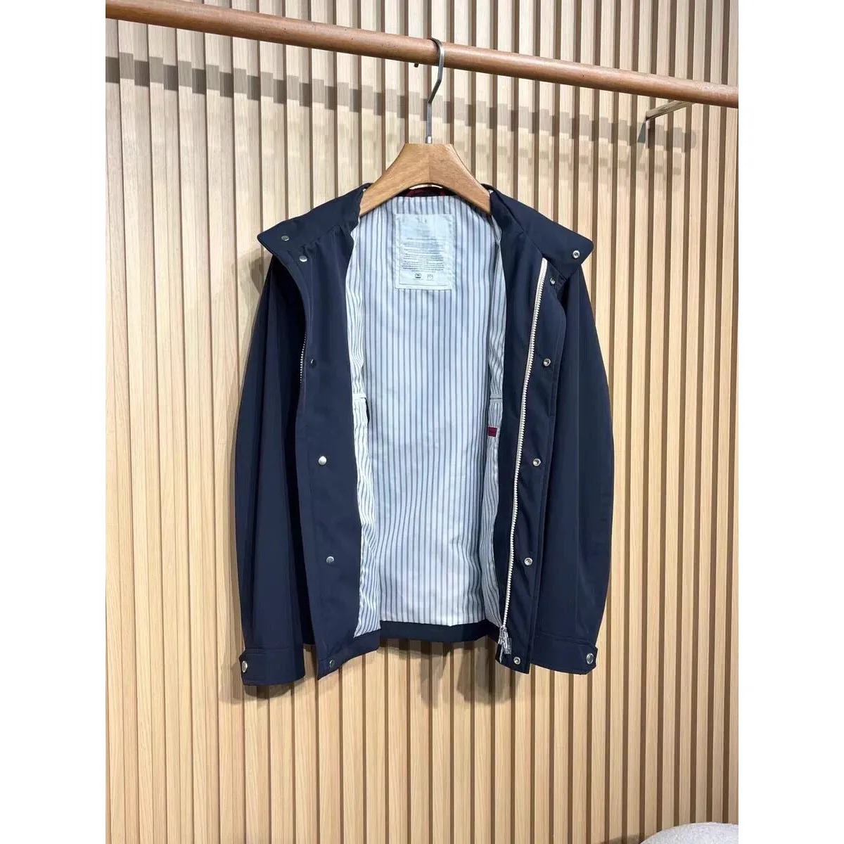 Italian BC Old Money Wind 26 Spring Hooded Business Simple Windproof Casual Jacket