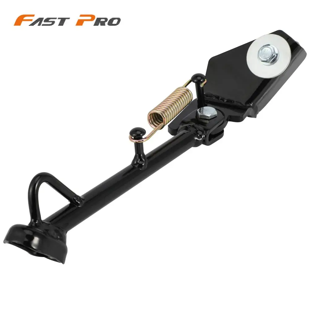 Pé lateral kick suporte suporte forro acessórios da motocicleta para honda ruckus zoomer moto ferro aço inoxidável moto