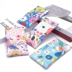 Fresh Style Sun Glasses Case Automatic Closing Soft Shell Eyewear Storage Bag PU Leather Waterproof Sunglasses Protective Cover