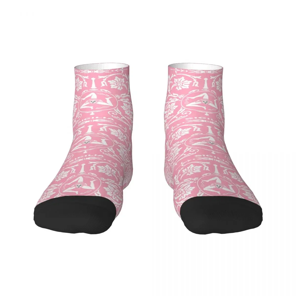 Cute Classic Sicily Sicilia Trinacria Socks Women Men Warm 3D Printing Sports Football 