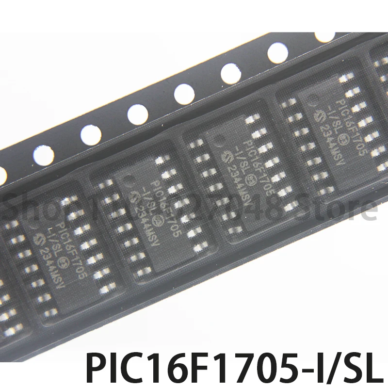 1 قطعة العلامة التجارية الجديدة PIC16F1705-I/SL SOP-14 رقاقة متحكم