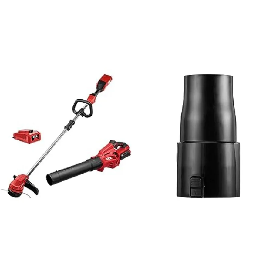 CB7478C11 PWR CORE 40 بدون فرش 40 فولت 1422 سلسلة تشذيب ومنفاخ أوراق الشجر مع بطارية 2.5 أمبير وشاحن SNR0001 مستدير #1