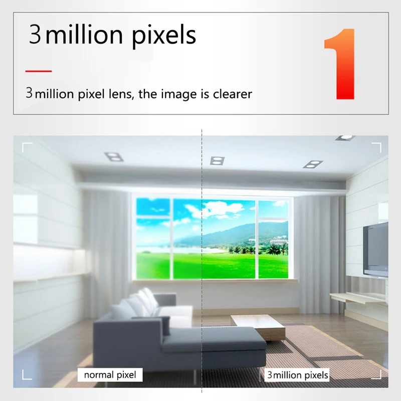 B34B-USB Drive-Gratis Camera Module Vervanging OV3660 Camera 110/2.1Mm Groothoek Moule Voor Computer Onderdelen