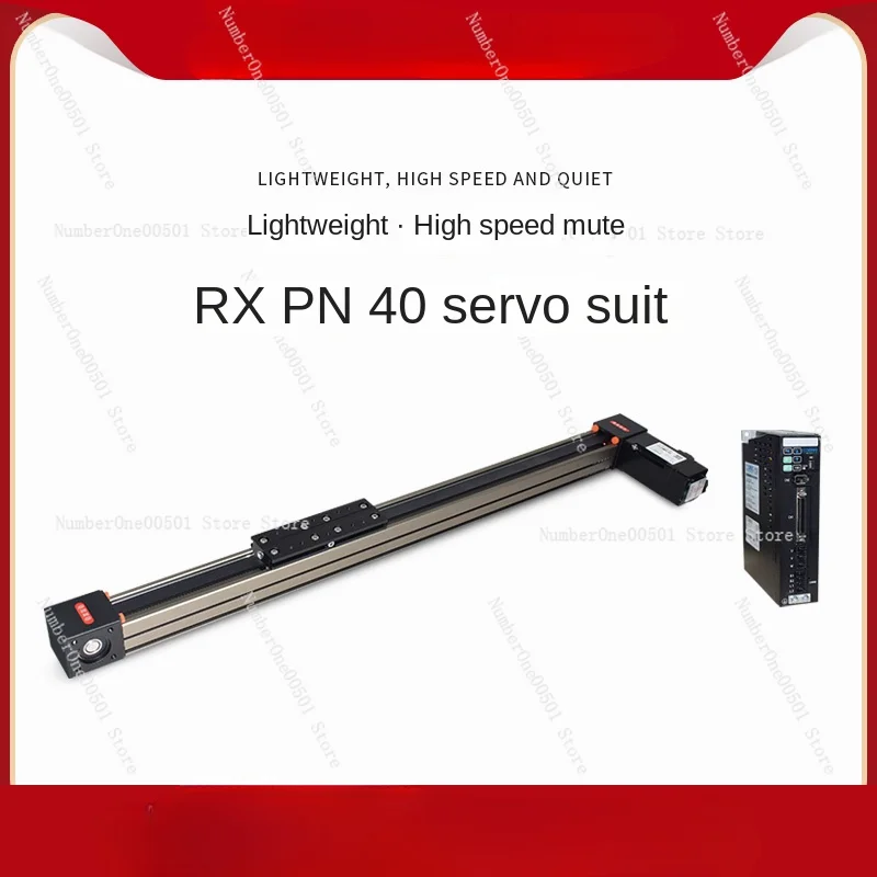 Rxpn40 Belt Sliding Table Synchronous Belt Module CNC Step-Servo Motor Precision Linear Guide Rail Sliding Table