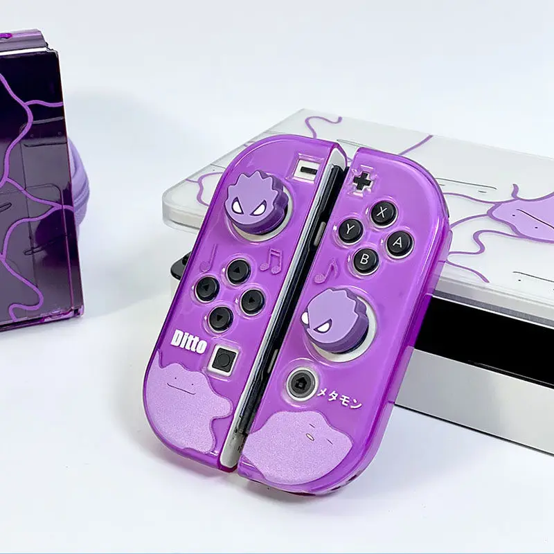 

Жесткий защитный чехол для Switch 2, фиолетовый, с дизайном Ditto, подходит для Ns Lite Switch Oled, противоударный, устойчивый к царапинам, подарочный декоративный чехол