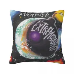 Extreme Home Decorative Throw Pillow Case, Creative Zipper, Square Pillowcase, Sofa, Car Cushion Cover