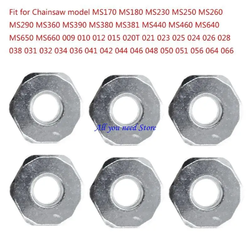 

Metal Metal Sprocket Cover Tock Tock Topleck Tope Cover The 032 034 036 038 039 041AV 042 Бензопила 6 Комплект