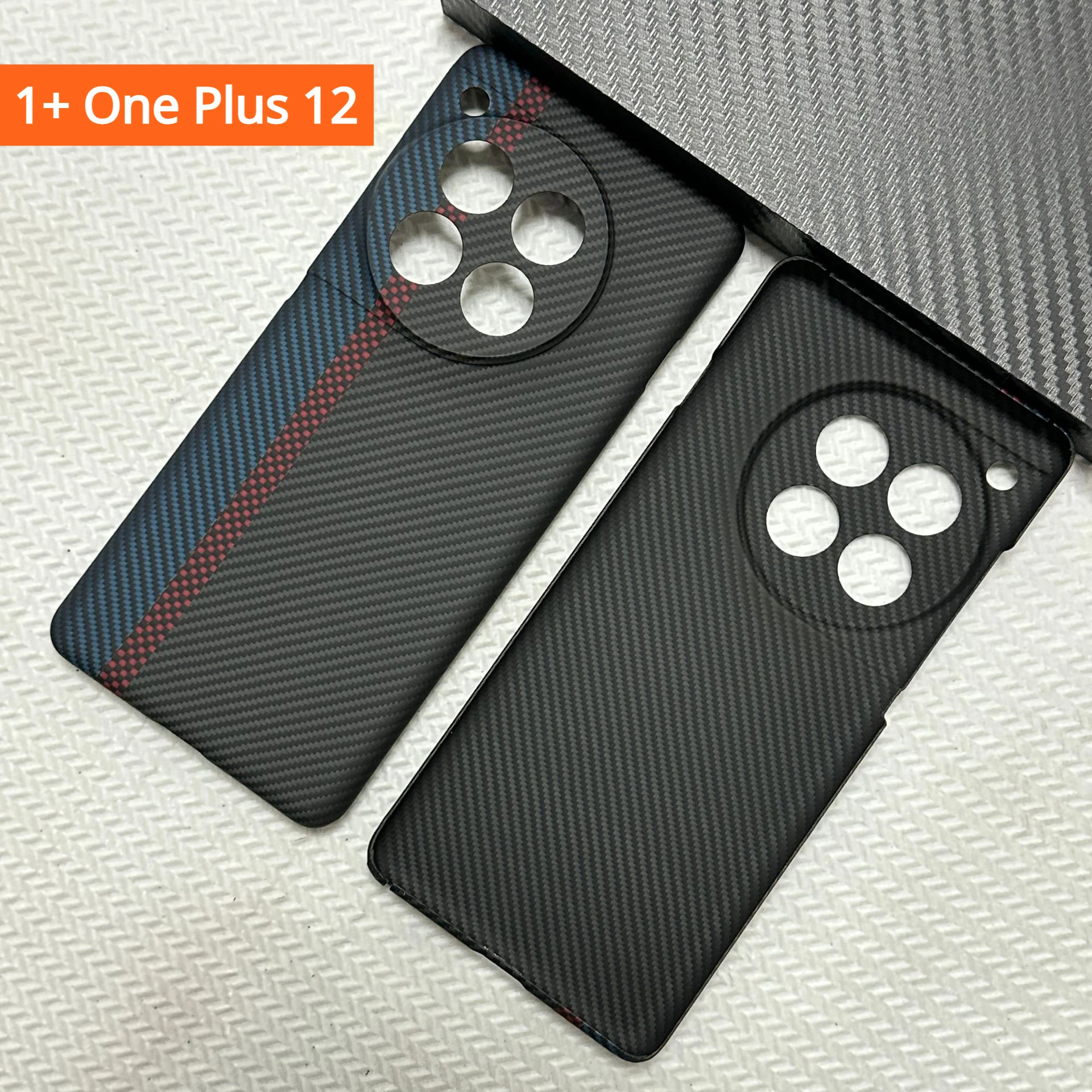 Original Carbon fiber 1500D 600D Twill Matte Anti-wear anti-fall  All-inclusive case For One Plus Oneplus 12 cell phone case