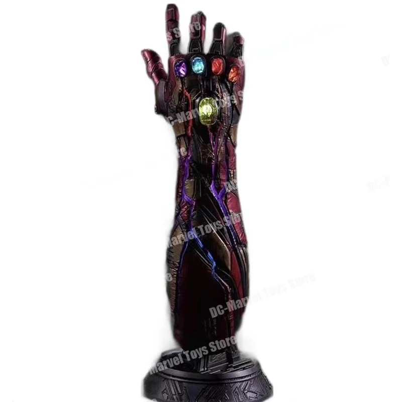 In Stock 60cm Iron Man Mk85 Nano Infinity Glove Model Action Figures Gk Decoration Collection Customized Birthday Boy Gifts Toys