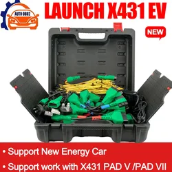 LAUNCH X431 New energy EV Car Diagnostic Tools Work with X431 PAD V / PAD V Elite/ PAD VII /PRO3S+ SmartLink HD/ V+ SmartLink HD