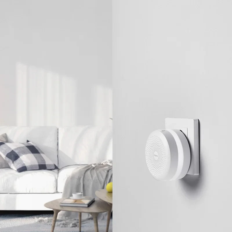 Imagem -05 - Gateway Hub Aqara M1s Zigbee 3.0 Rgb Led Night Light Siri Voice Controle Remoto Trabalho em Casa Mijia App Homekit