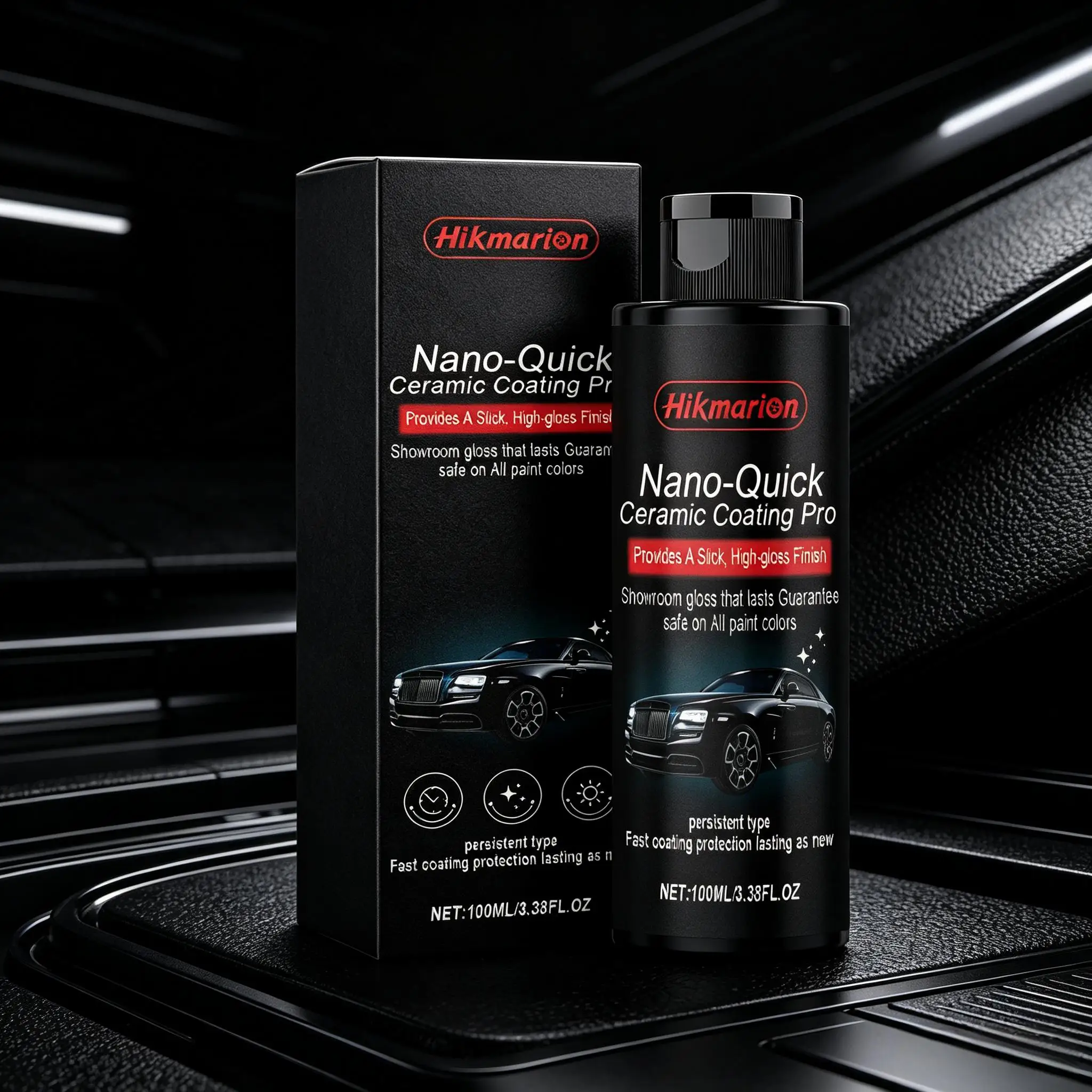Auto-Keramik-Nano-Beschichtung Flüssig Hydrophob Schützt Lackierung Aufheller Blockiert Wasserflecken UV-Schutz Auto-Polierbeschichtung – Detail 5