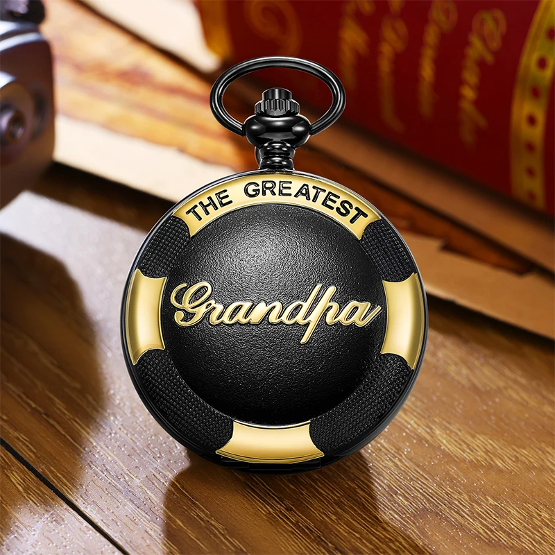 1pc Vintage Style Quartz Pocket Watch with Thickened Chain This pocket watch is perfect for a holiday gift for your family