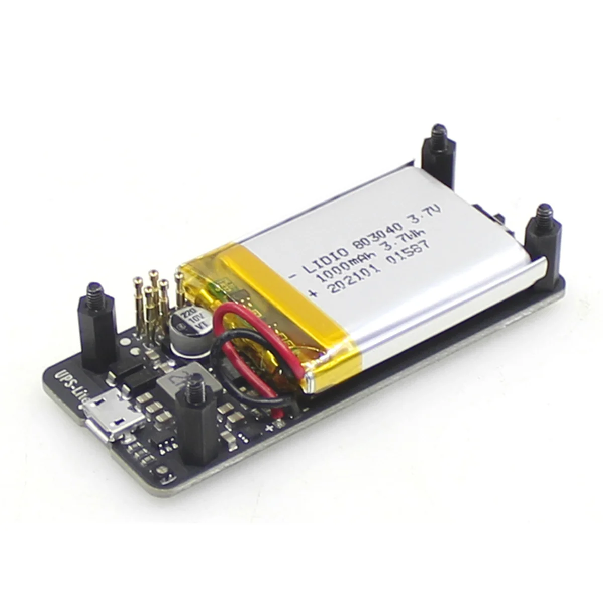 ABWG-For Raspberry Pi Zero UPS-Lite Power Board Integrated Serial Port and Power Detection Function with