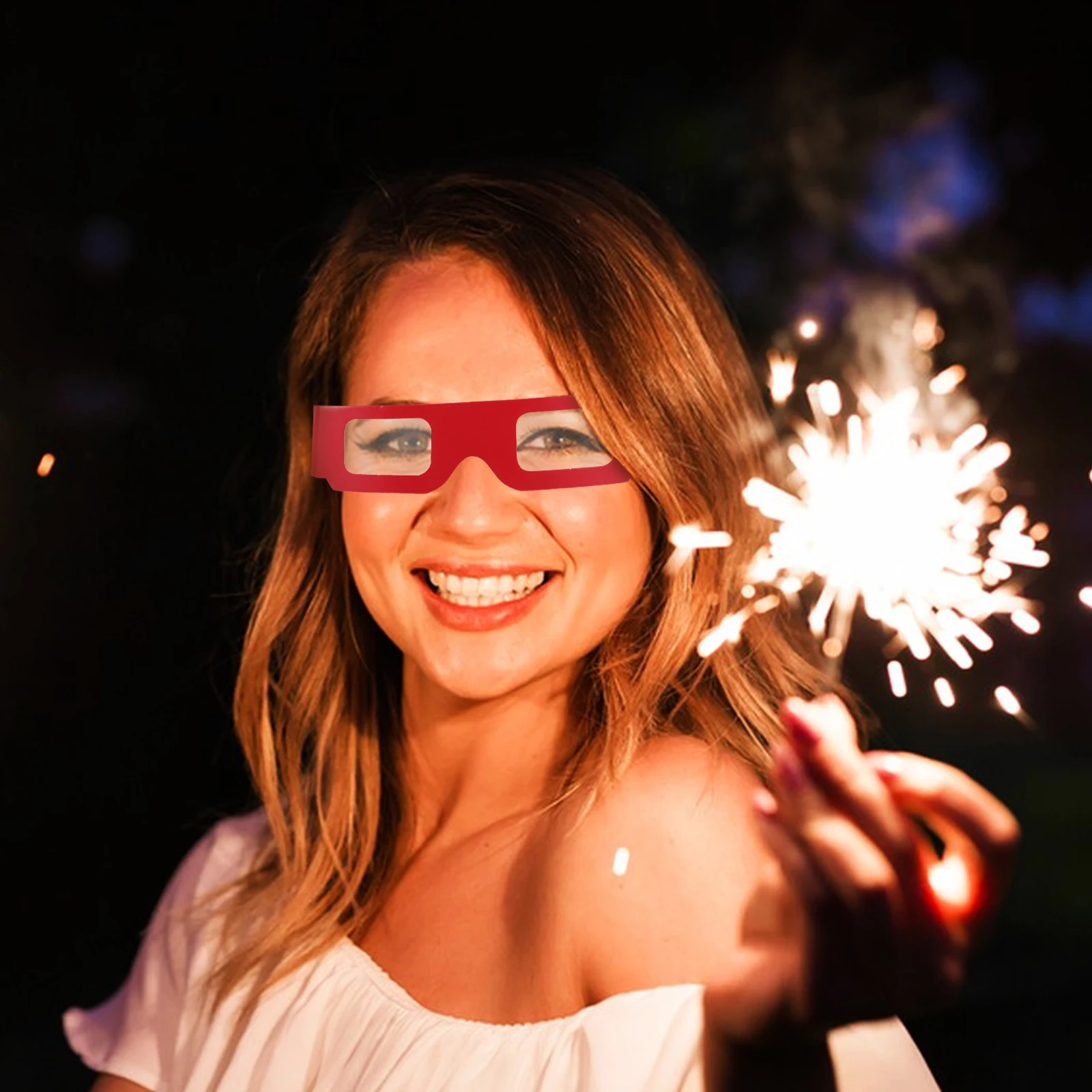 

20 pcs Rainbow Diffraction Glasses 3D Heart Shapes Light Up Design For Outdoor Music Party Holiday Clubs Festival Rave Glasses