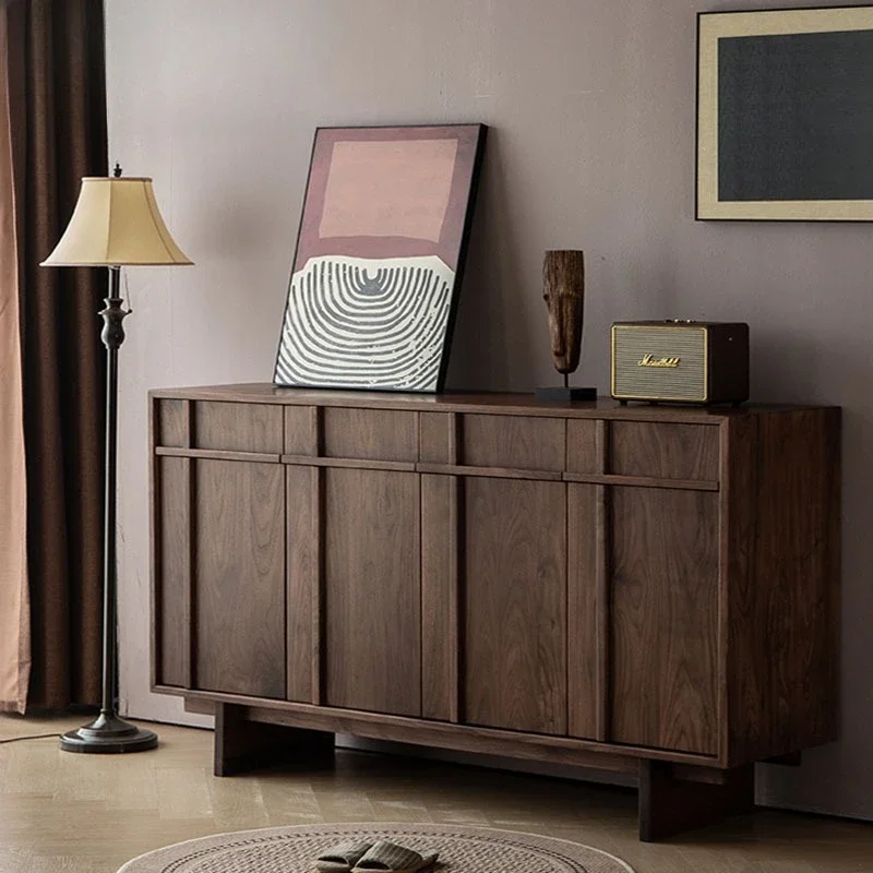 Nordic living room wabi-sabi wind household simple shoe cabinet against the wall, storage bucket cabinet