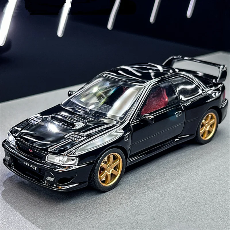 

1:32 Subaru Impreza WRX STI Alloy Sports Car Model Diecast Metal Classic Racing Vehicles Car Model Sound and Light Kids Toy Gift