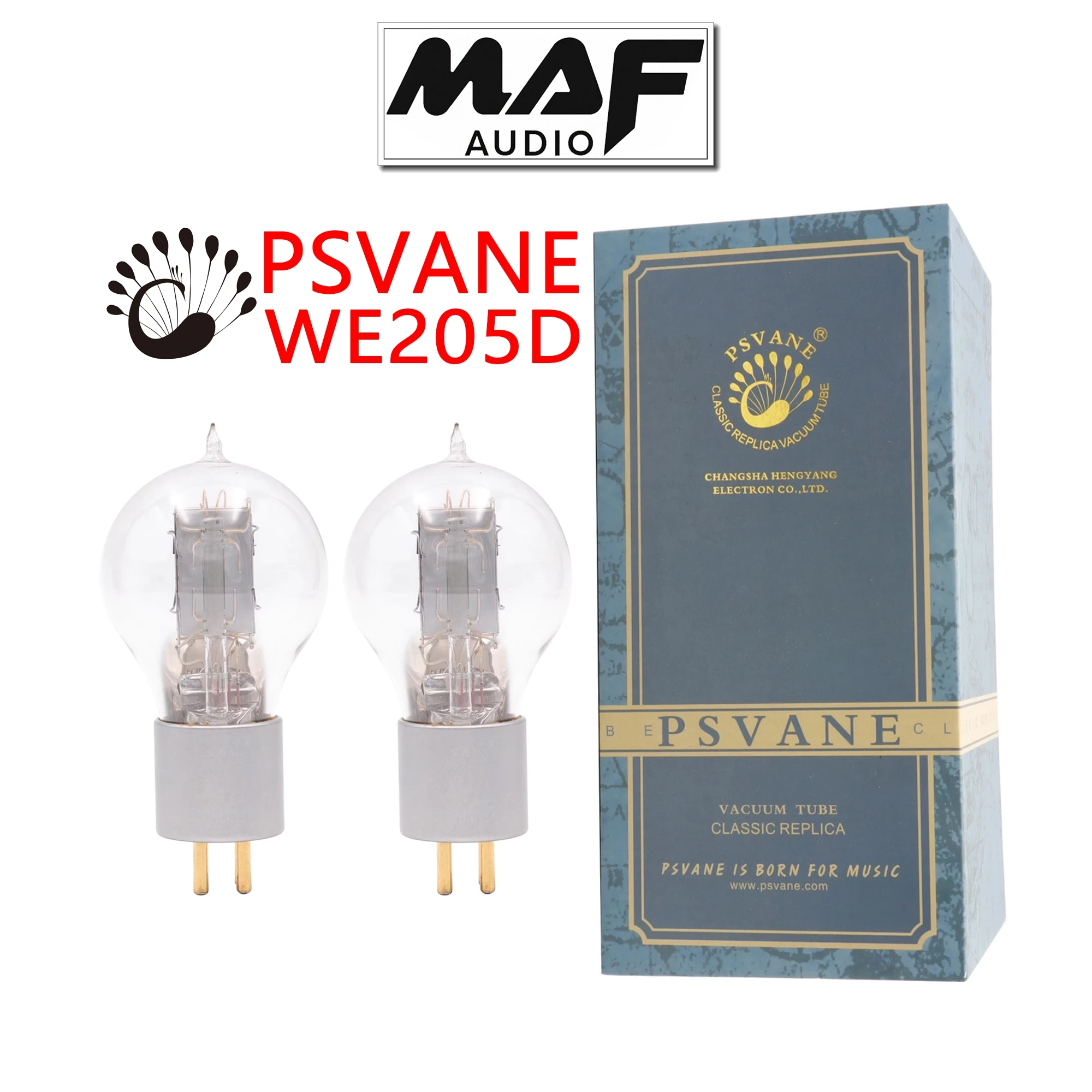 

PSVANE WE205D Vacuum Tube 1:1 Copy Western Electric 205D WE Amplifier DIY Kit Matched Original Factory 15months Warranty