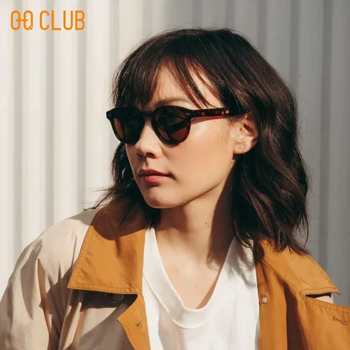 Imagen 2 del producto O-Q CLUB gafas de sol redondas Retro para hombre, gafas de sol para mujer, gafas de sol para mujer UV400 Lunette Zonnebril Dames, lentes polarizadas, gafas Vintage para hombre