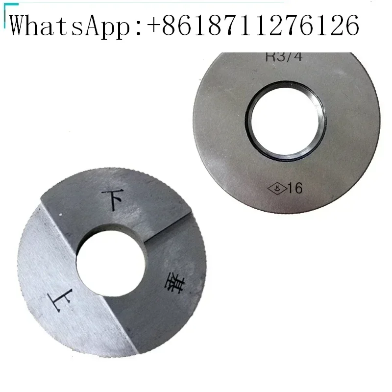 テーパーパイプねじリングゲージ R 1/16 R1/8 R1/4 R3/8 R1/2 R3/4 R1 インチ R1-1/4 サポートカスタマイズ GO NOGO