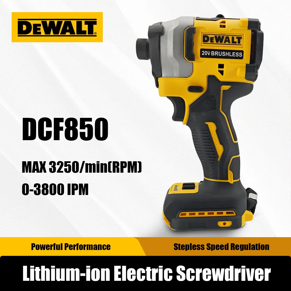 

Бесщеточный аккумуляторный шуруповерт DEWALT DCF850 A901, ударный гайковерт для домашнего и профессионального использования