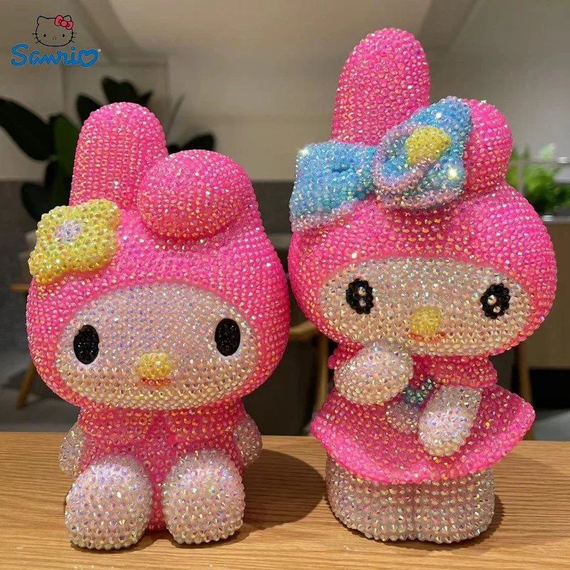 

Sanrio My Melody свинка Diy Модель мультяшный лук Звезда Девочка Кролик теплый домашний декор кукла подарок на день рождения и День святого Валентина