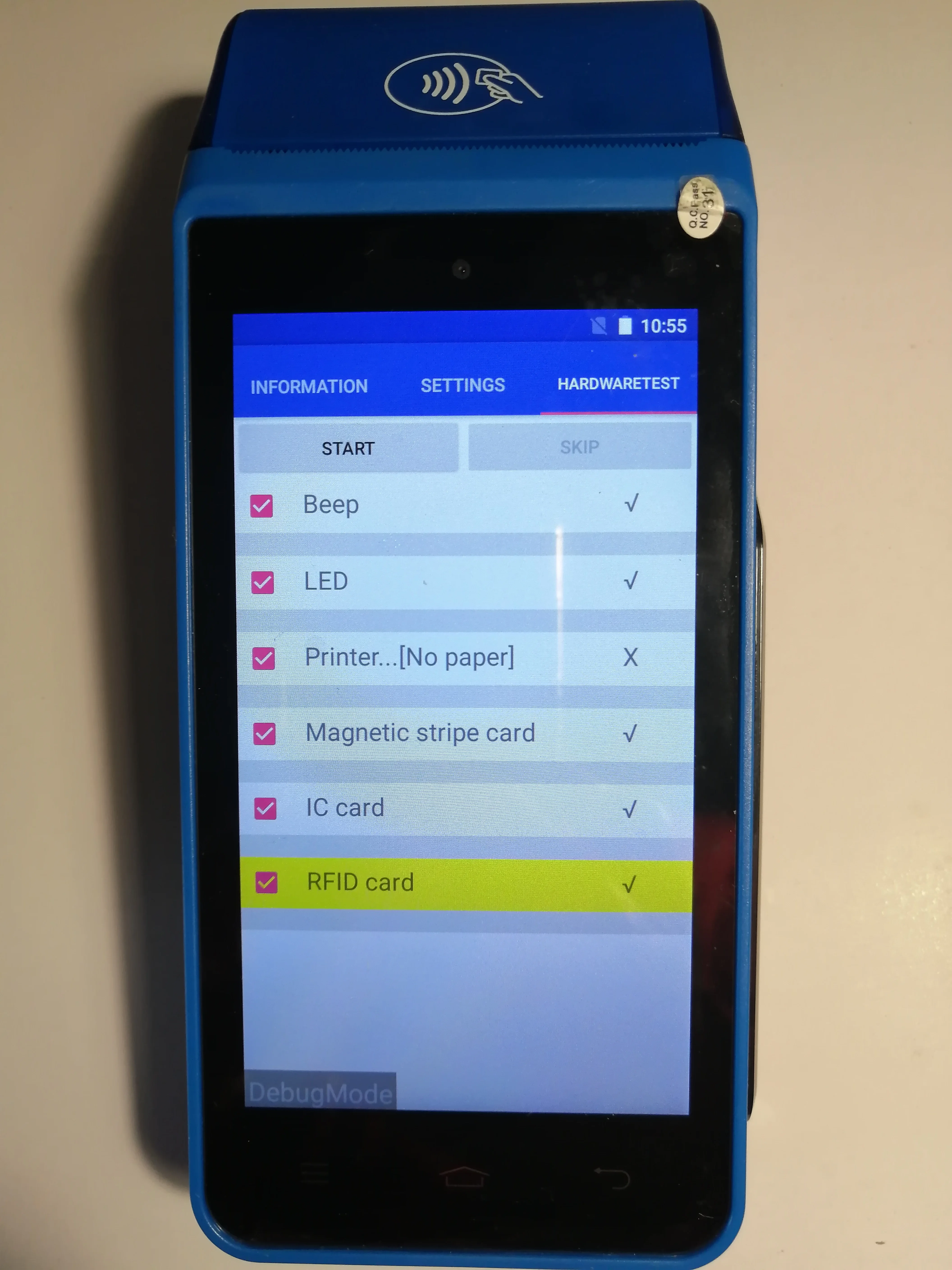 Fully certified Smart Android POS Terminal MoreFun MF919 with 4G & WiFi Payment Machine Card Swiper