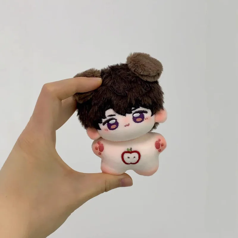 New  Hot 10cm Love And Deep Space Plush Xavier Starfish Doll 10cm Starfish Doll Keychain Anime Cute Gift Collectible Gift