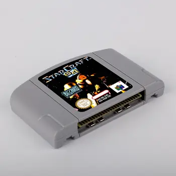 適用於 64 位元美國 NTSC/歐洲 PAL 制式 N64 遊戲機的星海爭霸 64 遊戲卡,英文版 8 最佳銷售 N64 PAL - №5