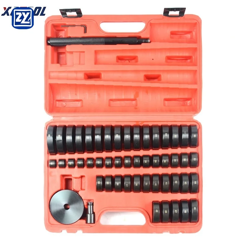 

YUNTU Auto Repair Tools 51pcs Master Wheel Bushing Bearing Seal Driver Removal Tool Set for Car Repair Tool Kit XC2523