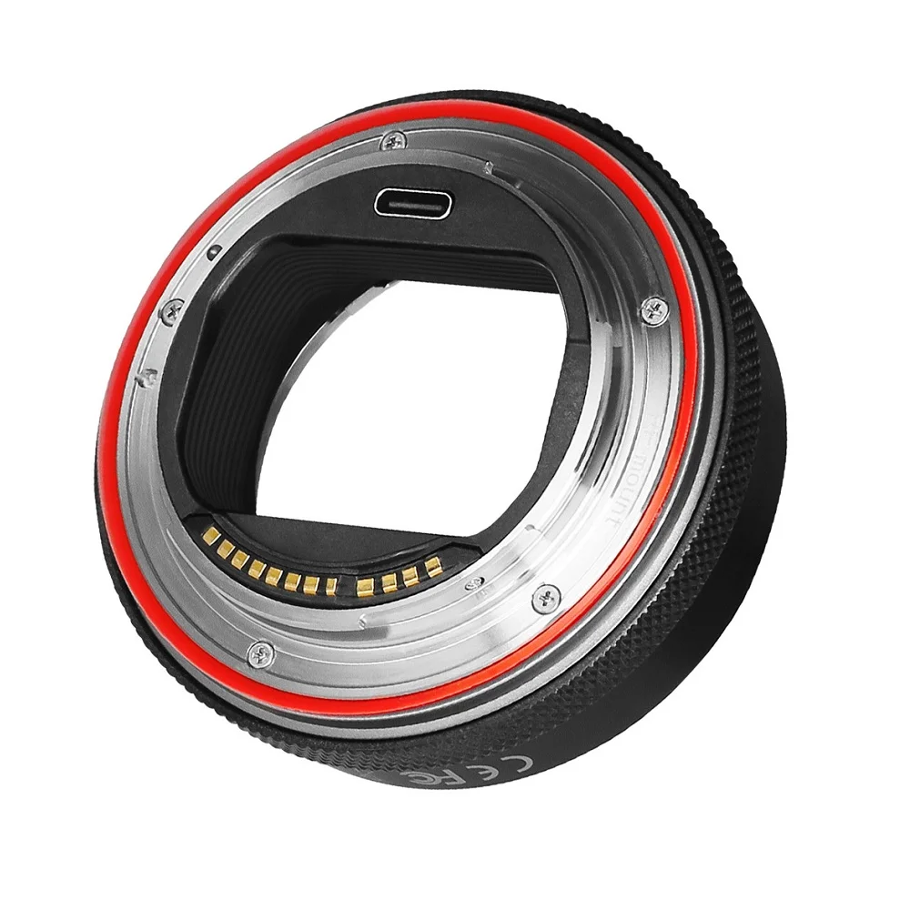 Meike MK-EFTR-B Ring adaptor lensa fokus otomatis untuk Canon EF/lensa EF-S Ke Canon EOS R RP R5 R5C R6 R7 R8 R10 R50 R6II C70 C
