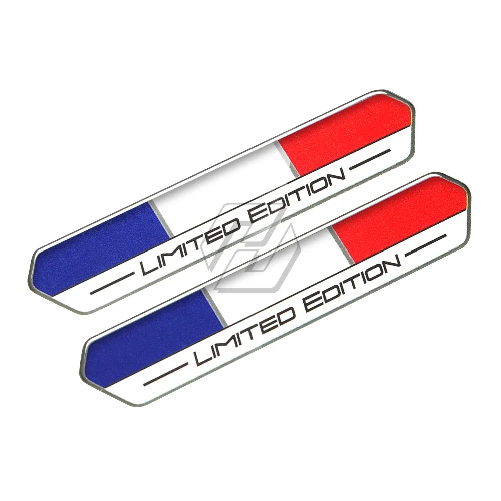 รัสเซียสเปนฝรั่งเศสบราซิลธง Limited Edition Decal สติกเกอร์รถจักรยานยนต์ Pad Universal สําหรับ Motocross รถจัดแต่งทรงผมสําหรับ MOTO