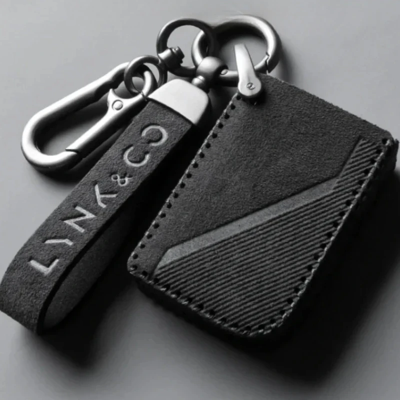 

For 2022 Lynk & Co 06 Key Set 2023 Lynk & Co 01 New Energy Special 05 Car 09 High-end Shell Buckle Car Key Case Cover Fob
