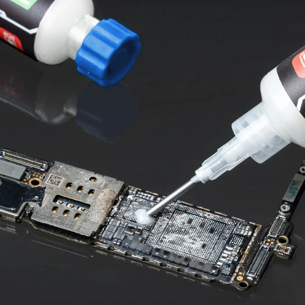 YCS 10CC Lead-free Acid Free Zero Halogen No-clean Flux Paste Solder Oil for Mobile Phone Computer Motherboard Welding Repair