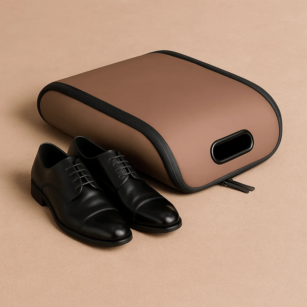 

Practical Dustproof Car Shoe Storage Box Simple Wear-resistant Shoes Bag Space Saving Shoe Organizer Business Trip