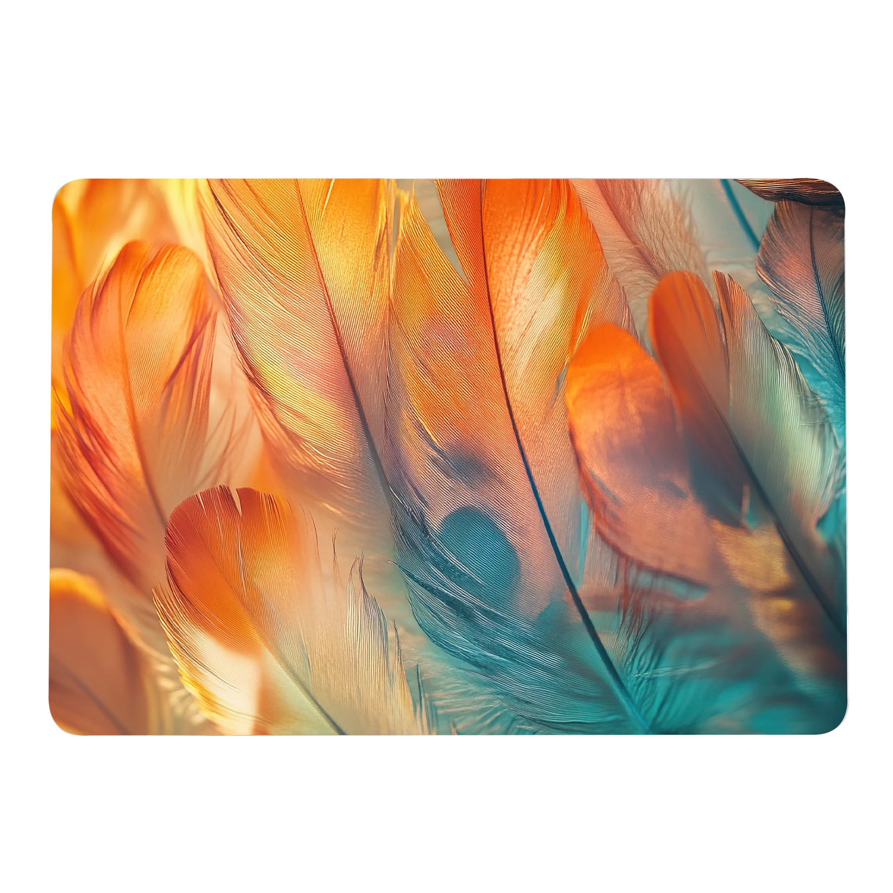 EGYAL Laptop Case for MacBook Air 13.6 M4 2025 Air 15.3 Angel Pattern Case for Pro 14 M4 M3 M2 M1 Air 13 A2337 Cover