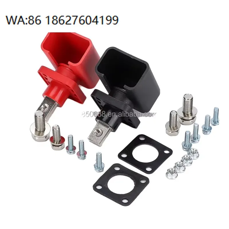 

Автомобильный клеммный блок для литиевых аккумуляторов на новую энергетическую энергопоглощающую технику, 70А/100А/120А, латунный, квадратный, винтовой, для