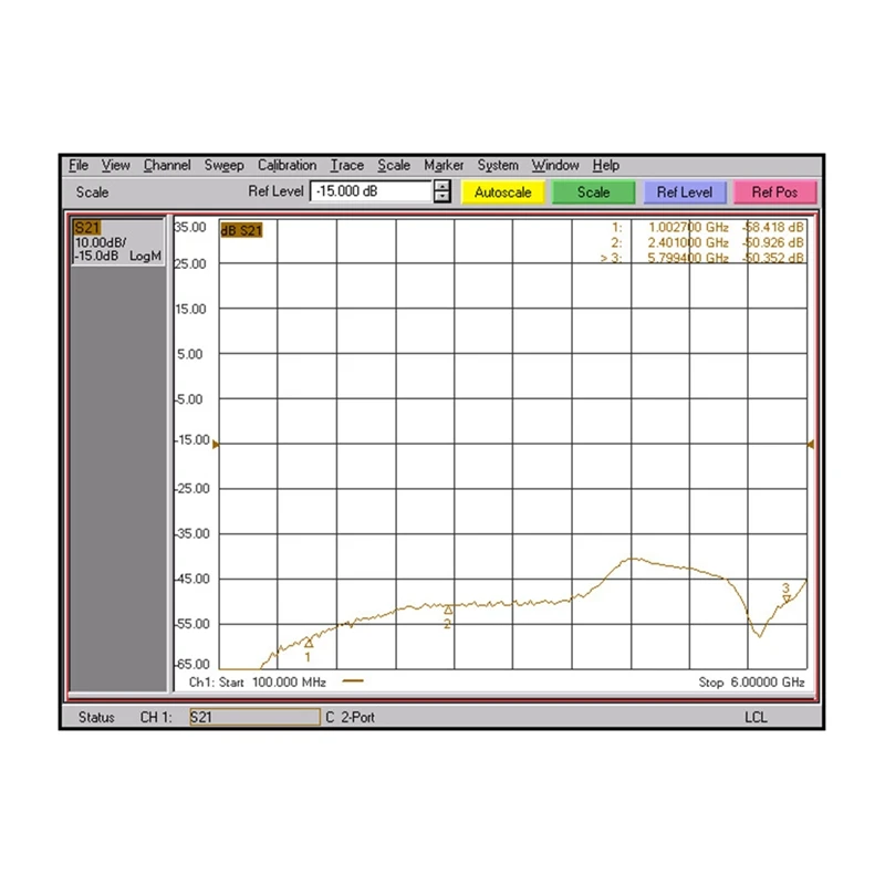 SCLS 0.1-6Ghz Interruttore RF SP4T Interruttore RF ad alto isolamento 1/4 Interruttore elettronico a microonde Interruttore RF